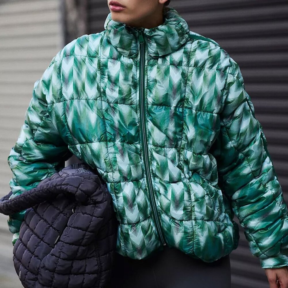 Free People Movement Women's Pippa Packable Puffer Jacket Scrunchy Glossy Small